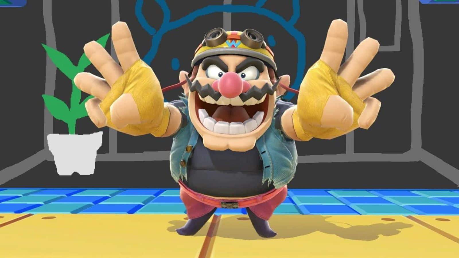 Wario as a fighter in Super Smash Bros. Ultimate