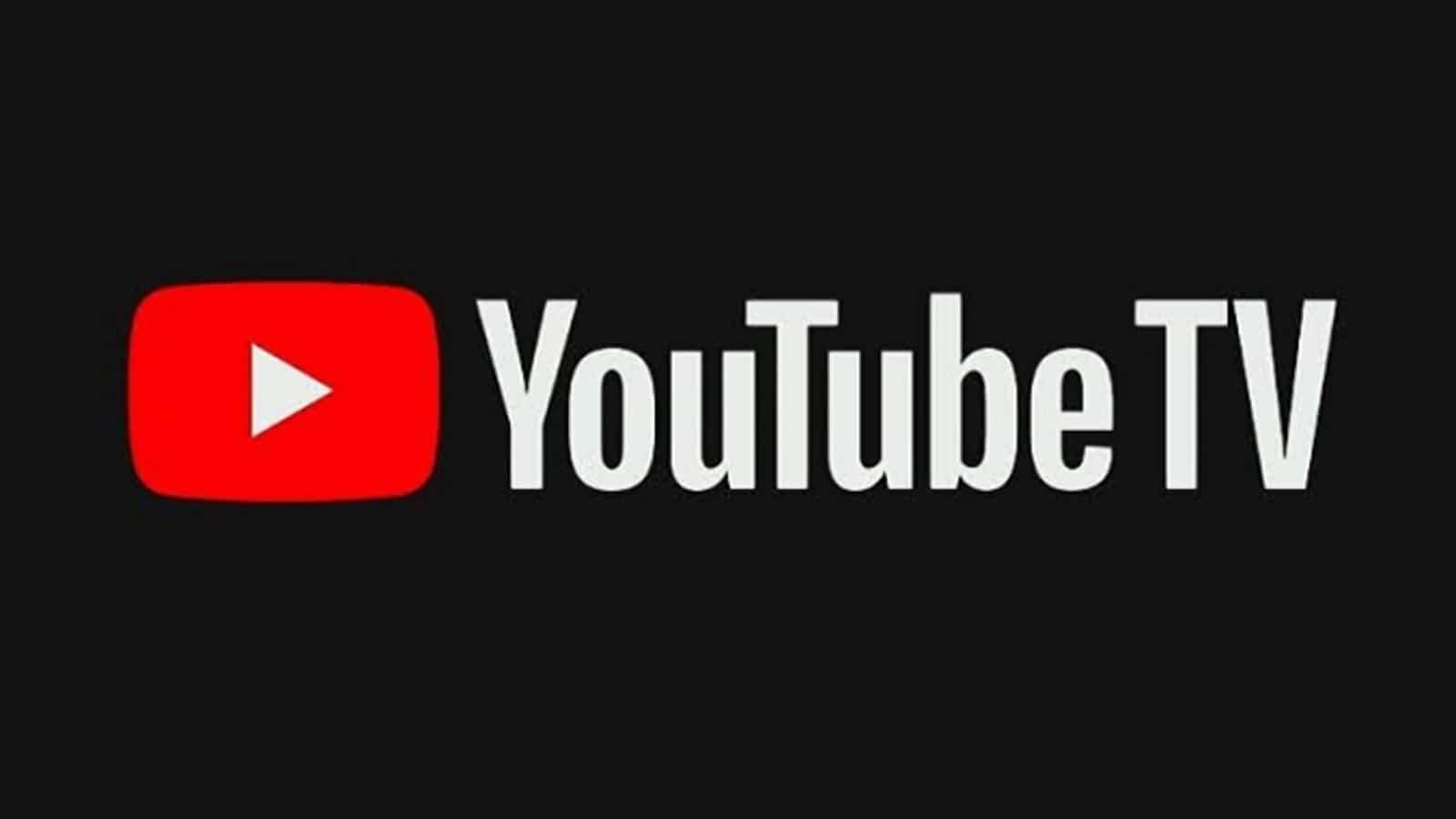 YouTube TV logo banner