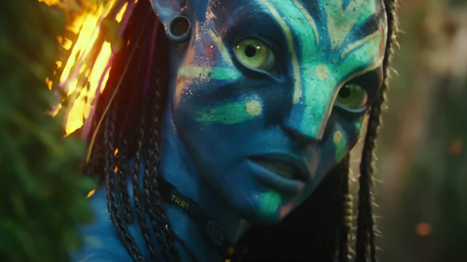 A still from the remastered Avatar trailer