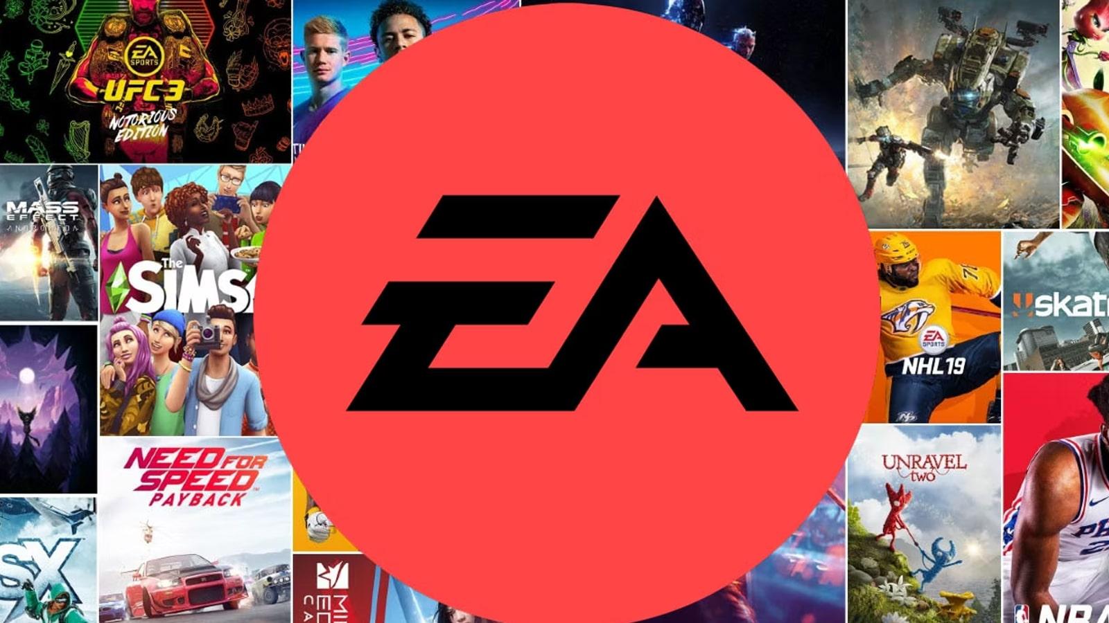 ea logo and games