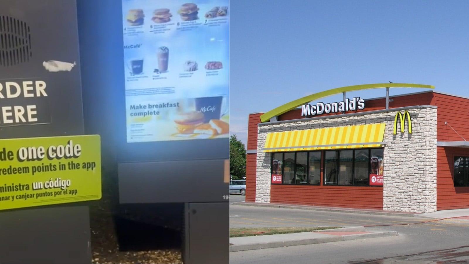 TikToker Dubb772 sparks debate after mcdonalds would only serve drinks