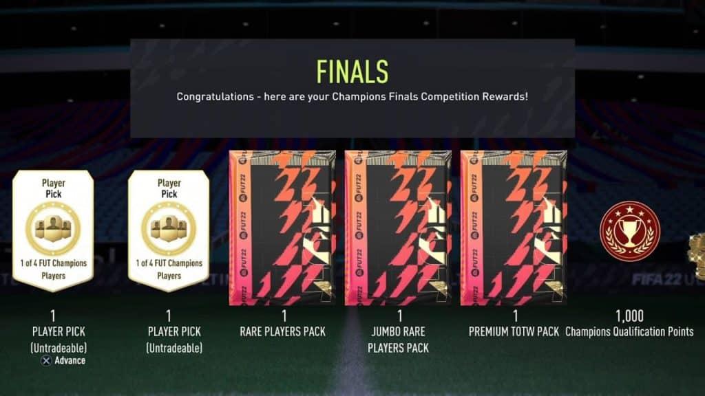 fut champs final rewards in fifa