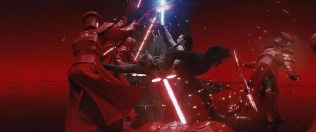 A still from Star Wars The Last Jedi