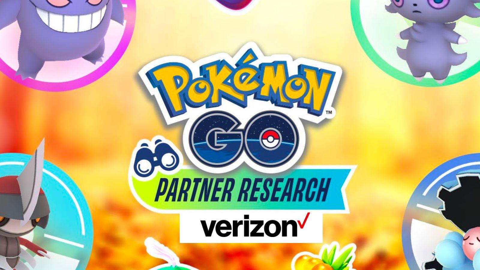 pokemon go verizon partner research