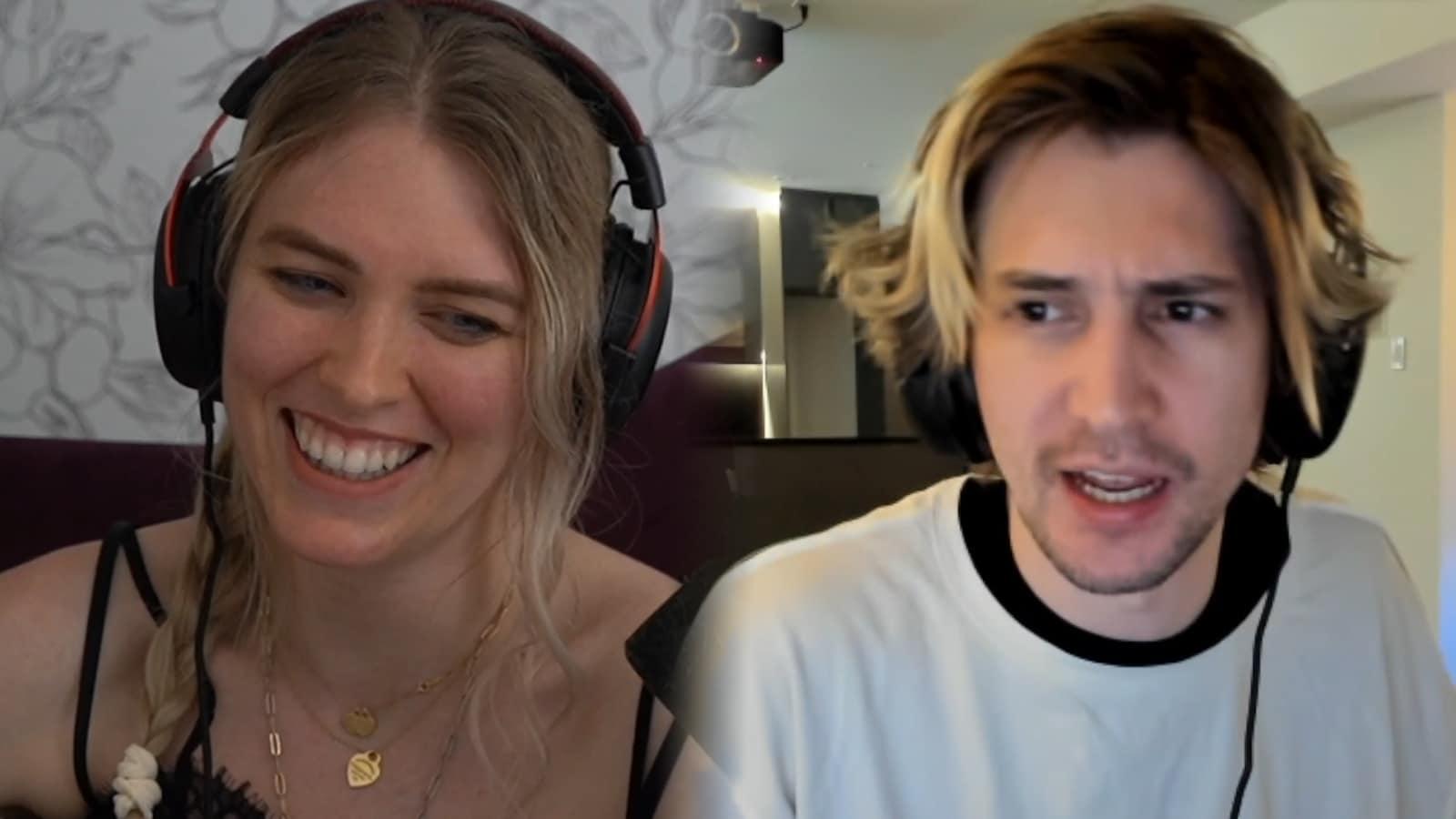 QTCinderella and xQc