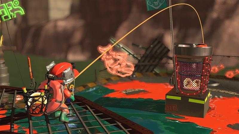 Splatoon 3 Salmon Run screenshot