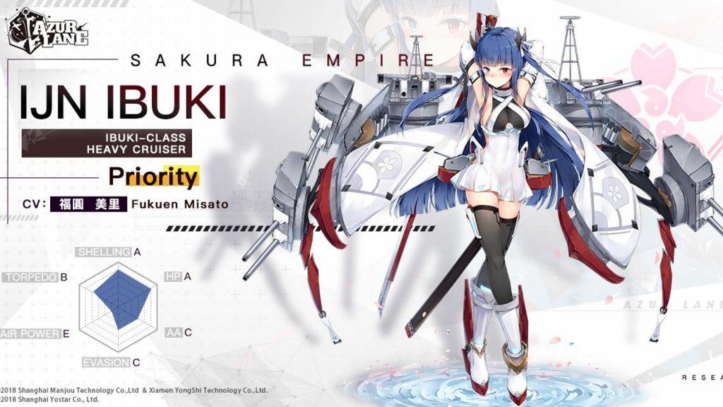 Azur Lane Ijn Ibuki