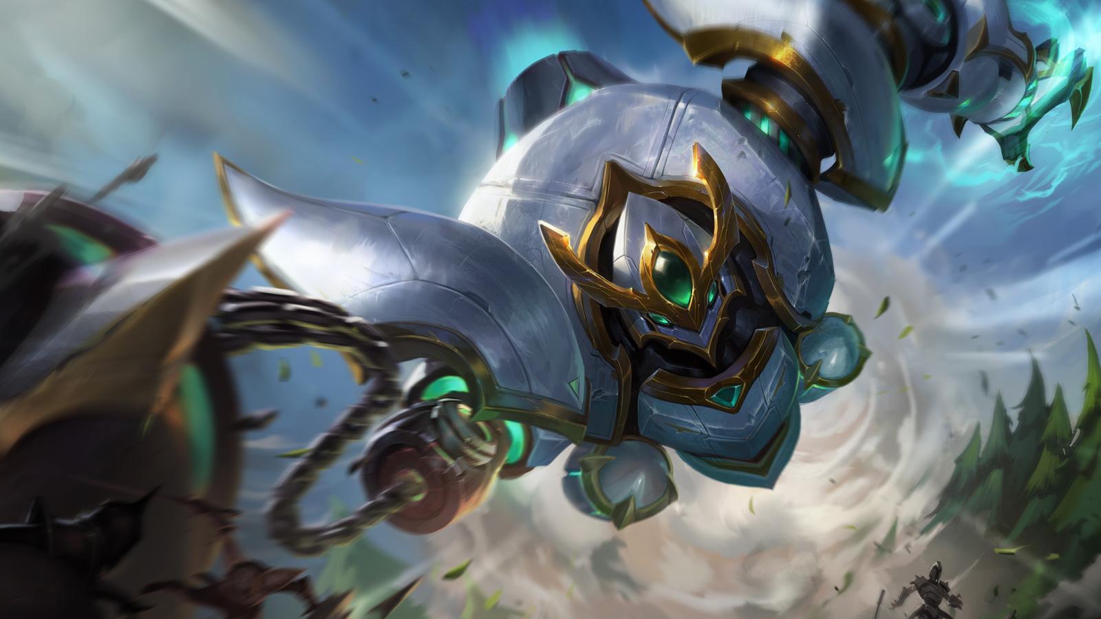 Lancer Paragon Blitzcrank in League of legends