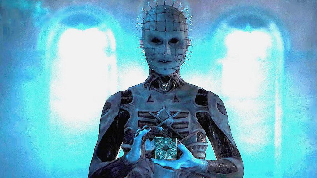 A still of Pinhead in Hellraiser 2022