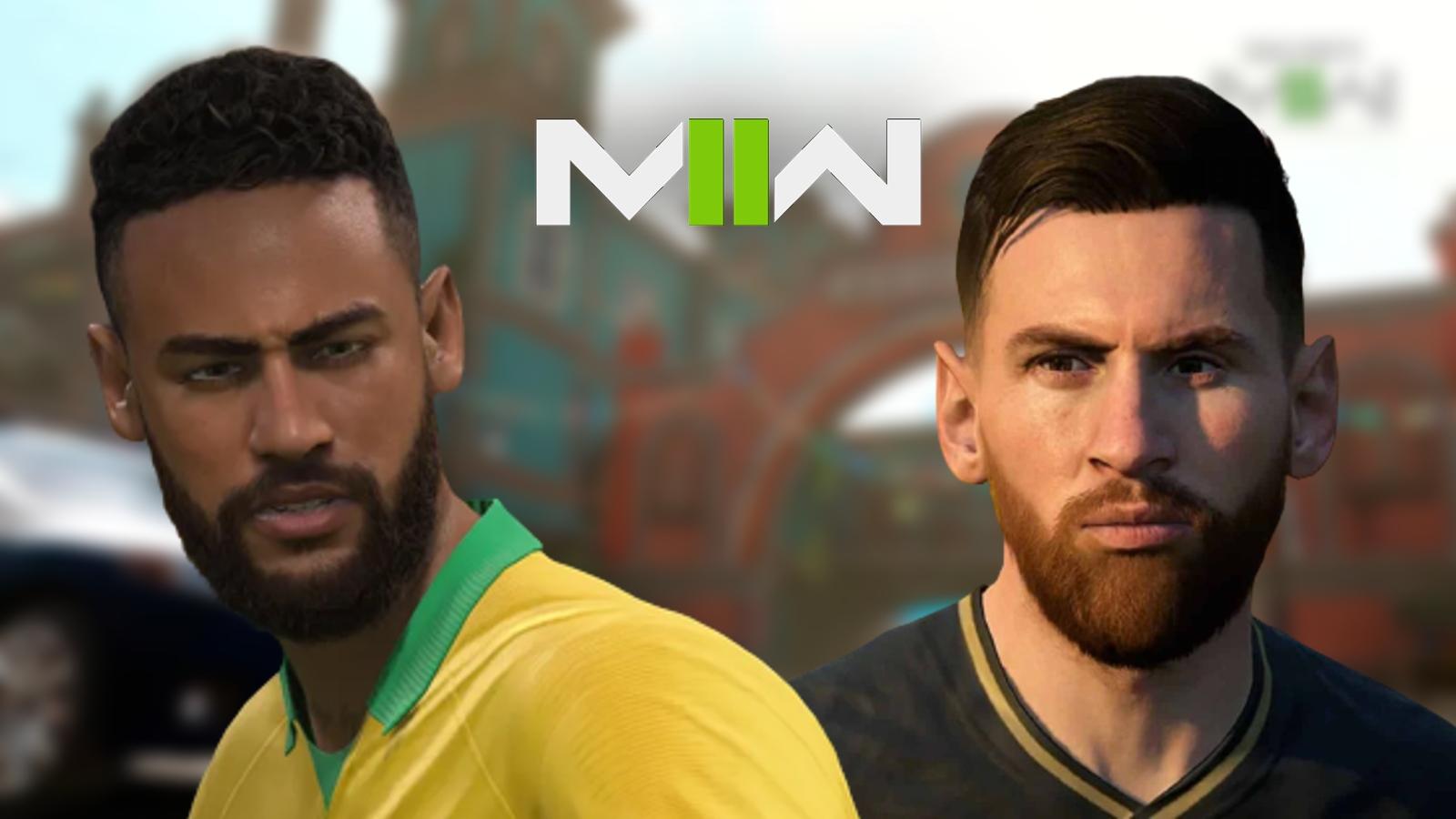 Neymar and Messi on Las Almas modern warfare 2 map