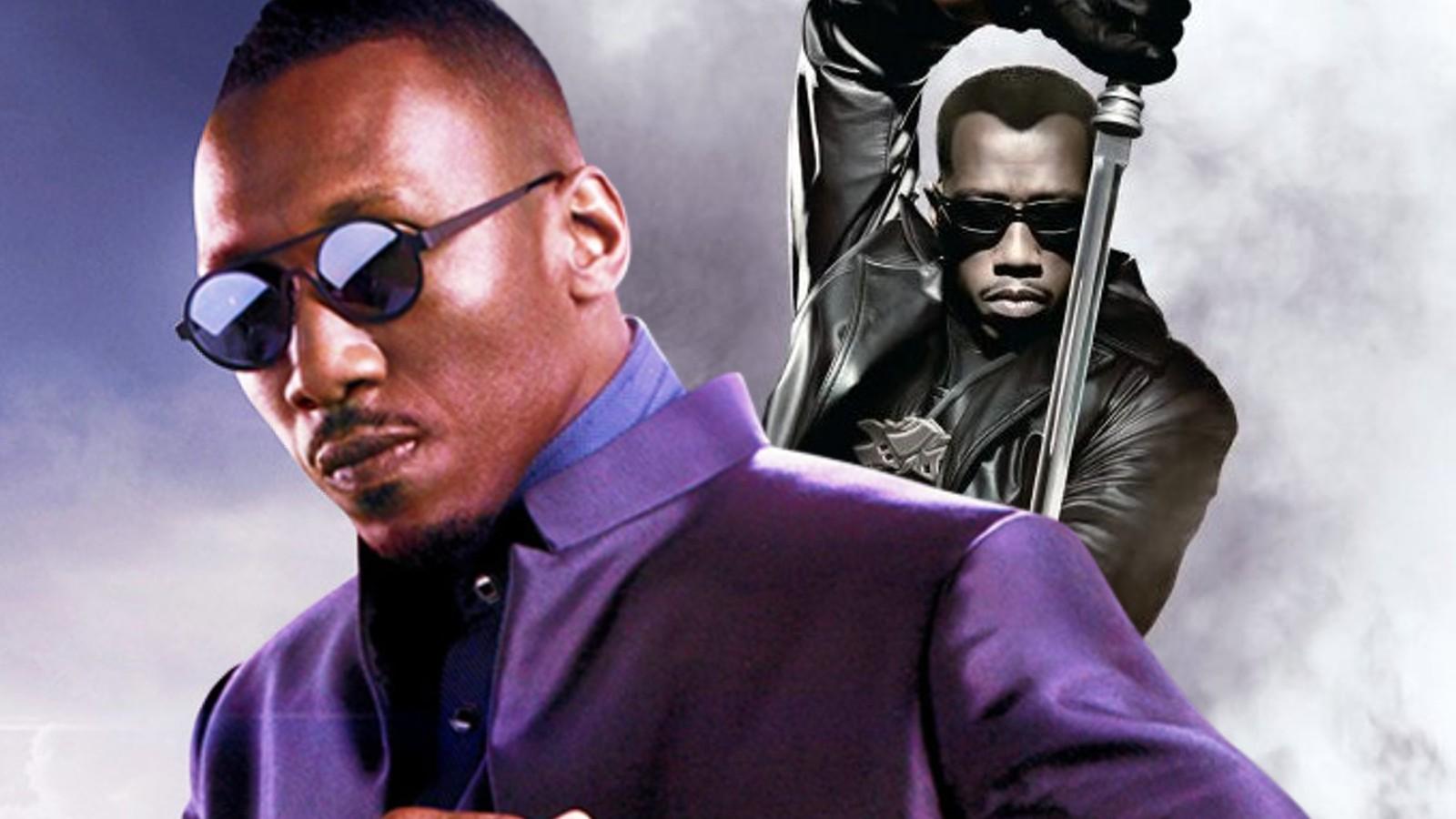 Mahershala Ali and Wesley Snipes as Blade