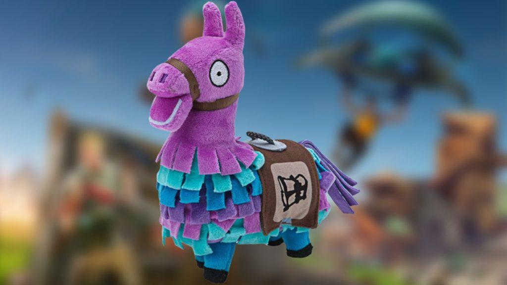 Loot Llama plush fortnite action figures