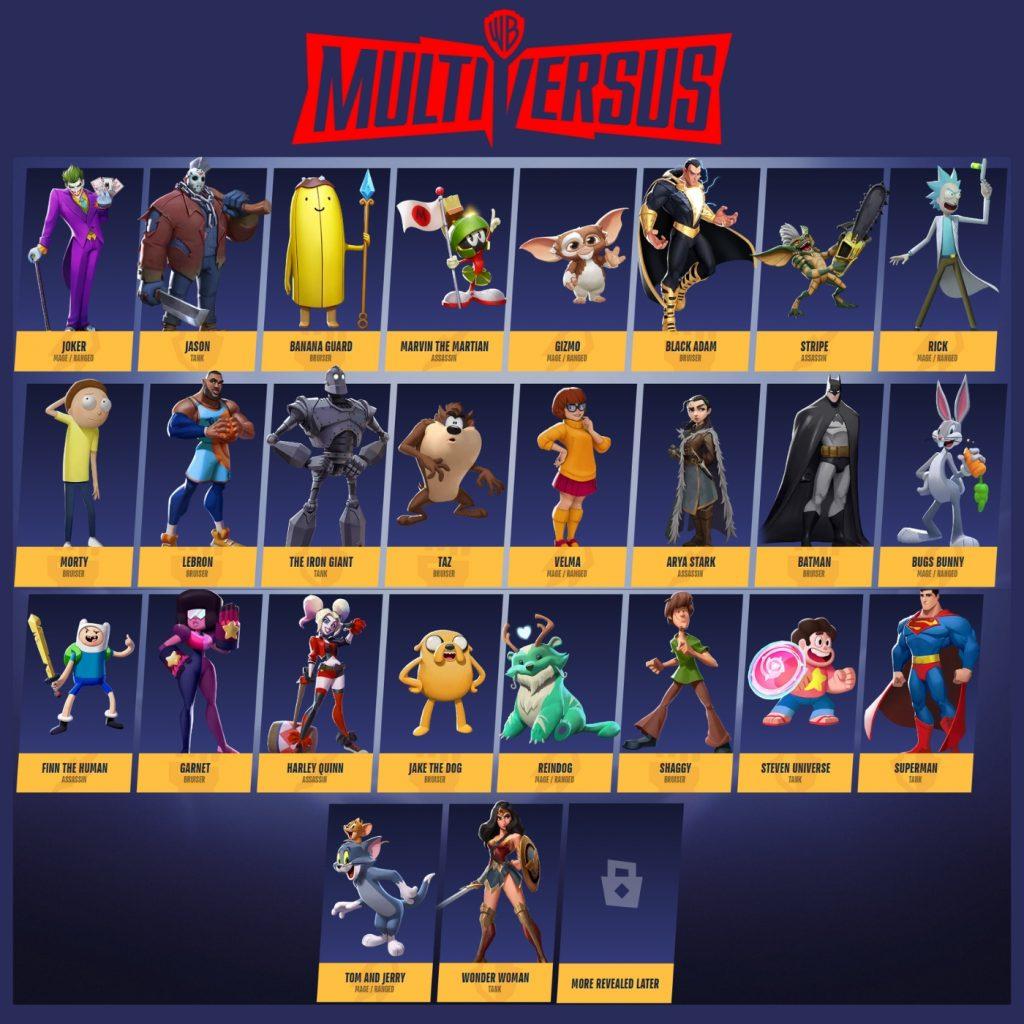 All Multiversus Characters in Season 1