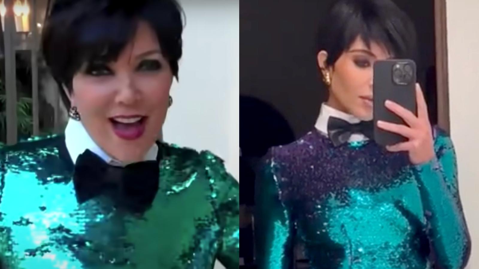 Kris Jenner and Kim Kardashian