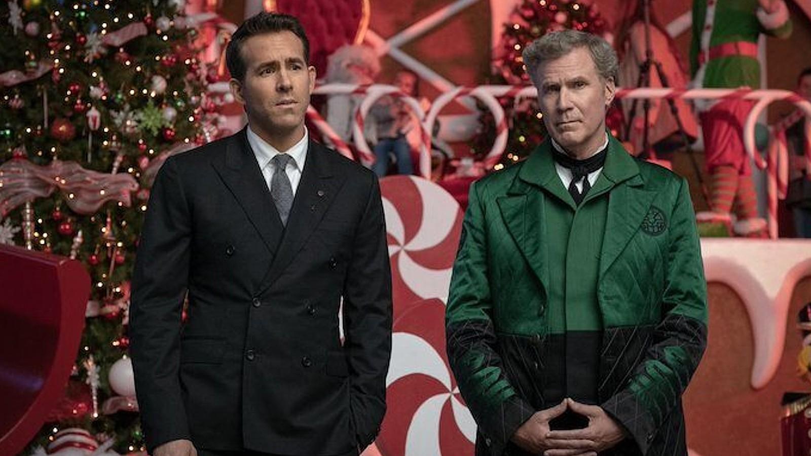 Ryan Reynolds and Will Ferrell in Spirited