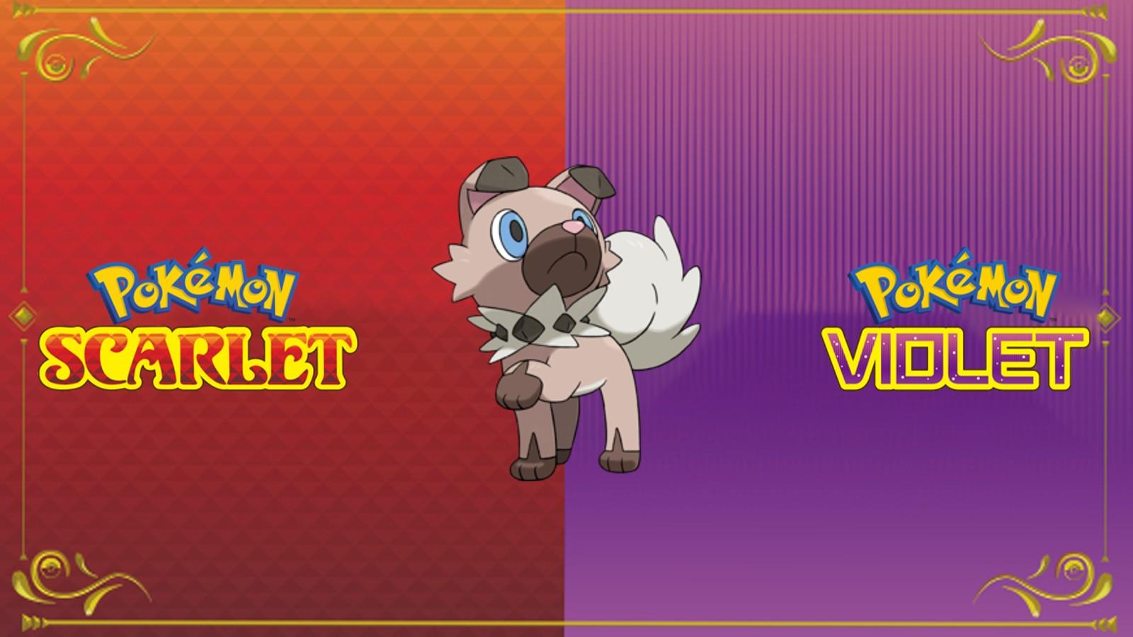 Pokemon Scarlet Violet Rockruff