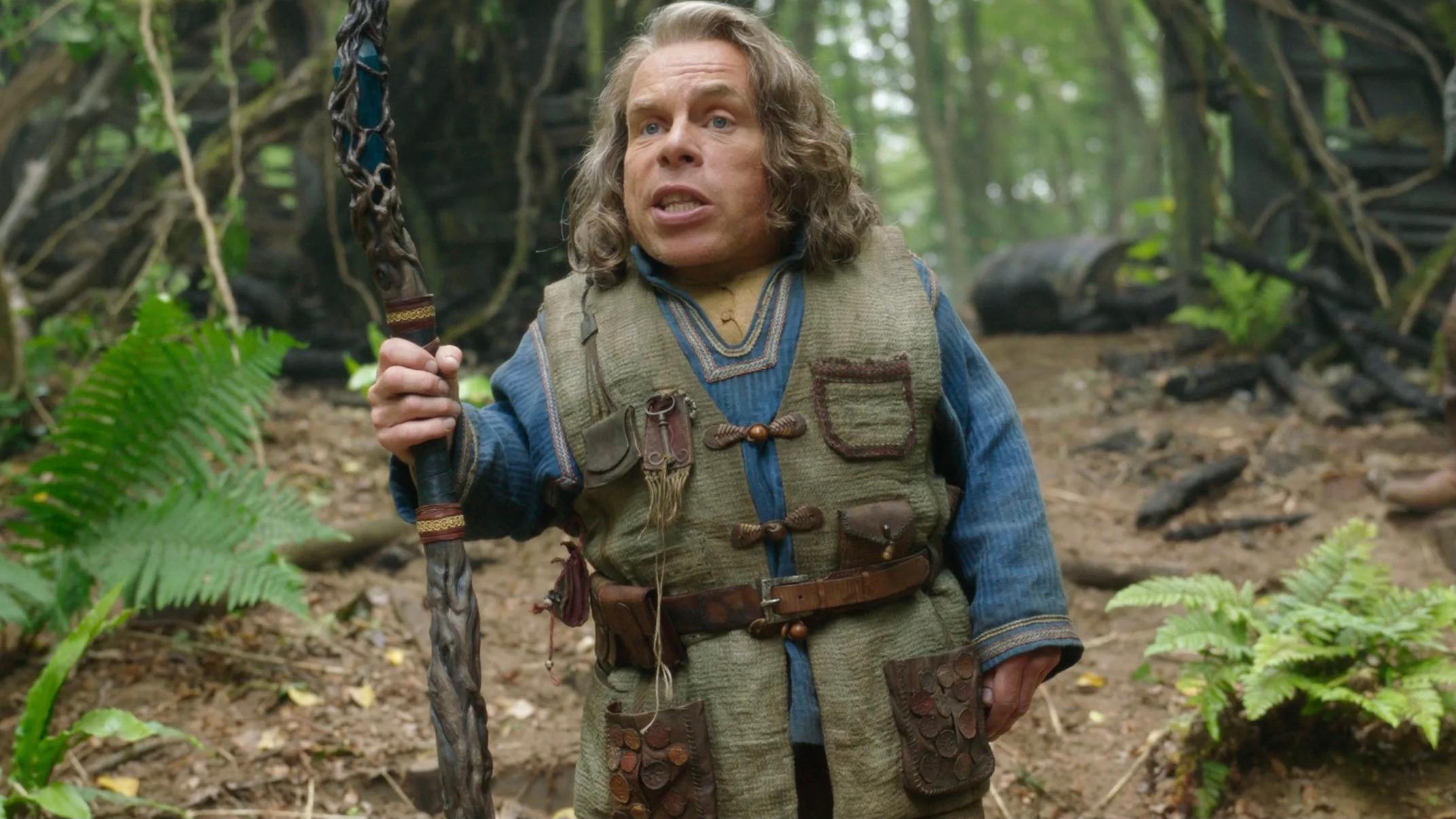 Warwick Davis in Willow.