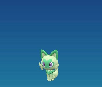 shiny sprigatito