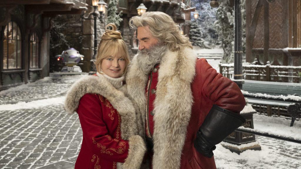 Kurt Russell and Goldie Hawn in The Christmas Chronicles 2