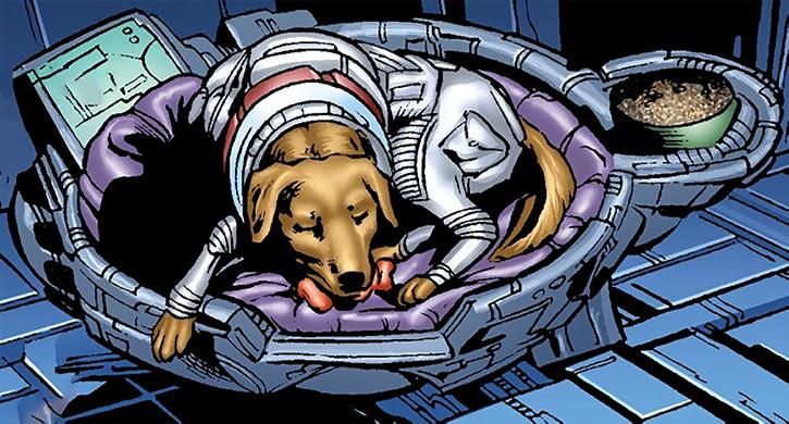 Cosmo the Spacedog in the Marvel comics