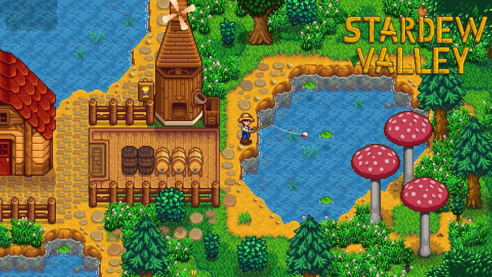 Stardew Valley fishing like Animal Crossing