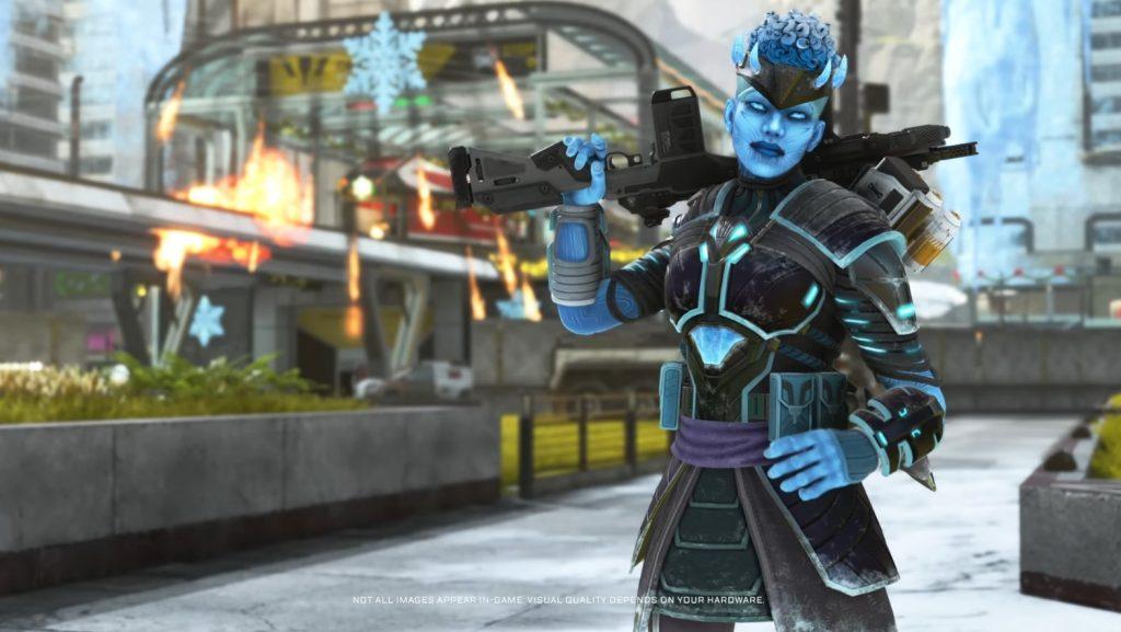 apex legends bangalore wintertide skin