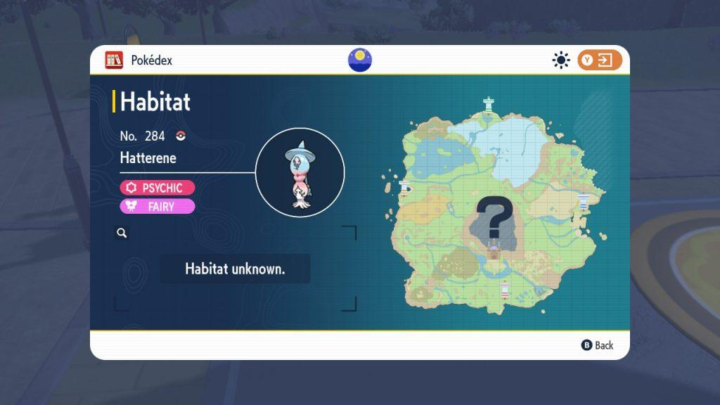 hatarenne locations pokemon scarlet violet