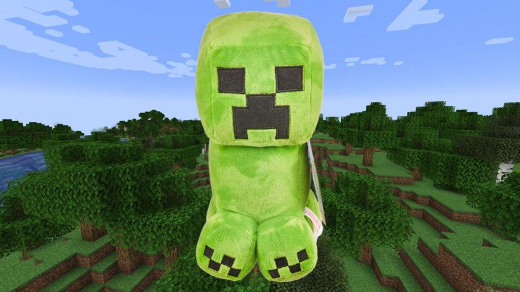 Minecraft plush creeper