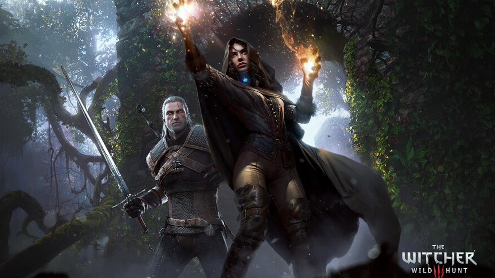 yennefer and geralt