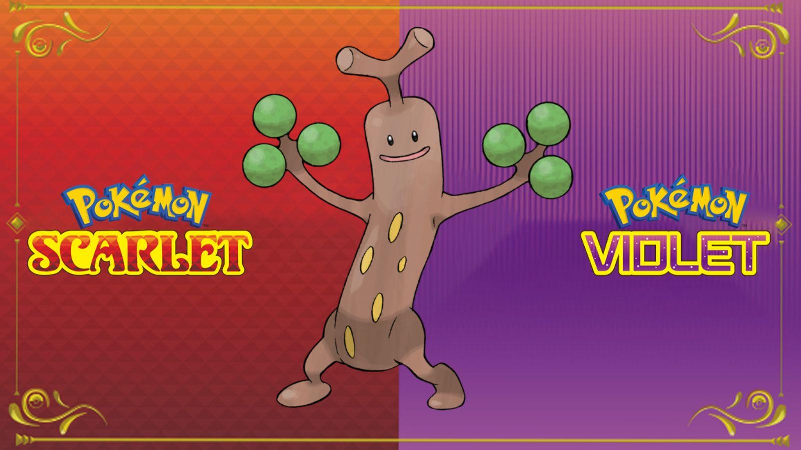 pokemon scarlet violet sudowoodo header