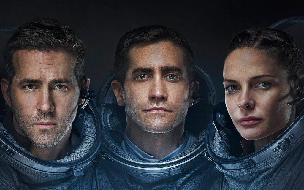 Ryan Reynolds, Jake Gyllenhaal, and Rebecca Ferguson star in Life.