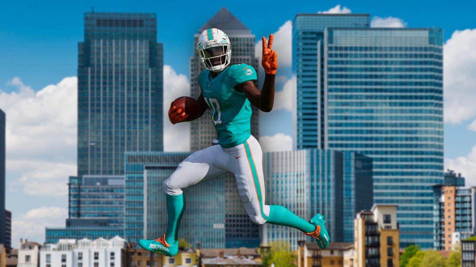 tyreek hill madden dolphins