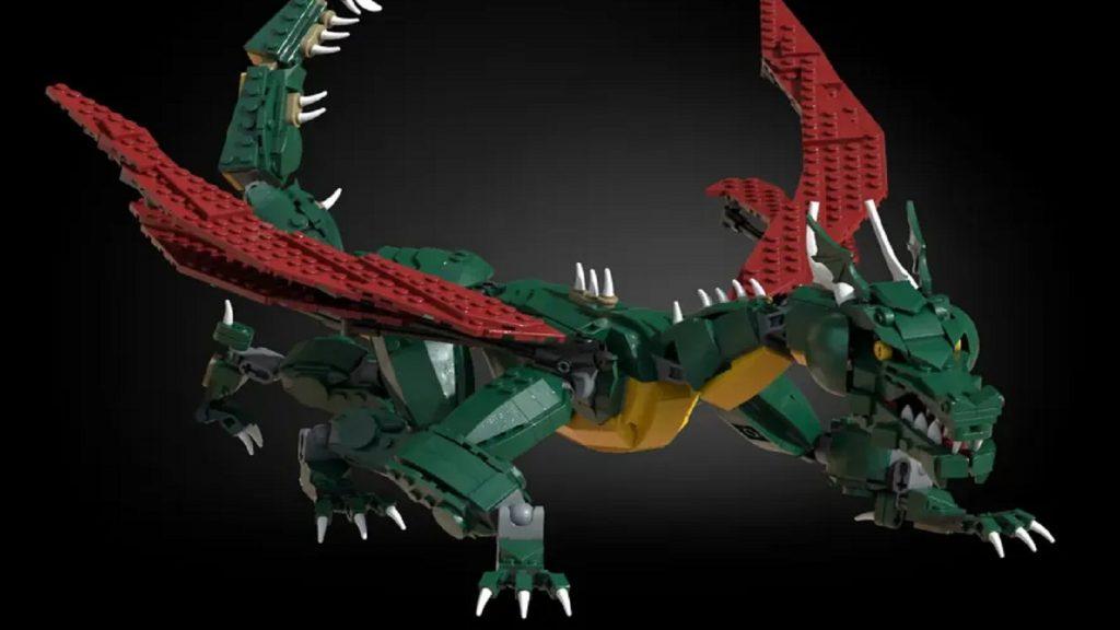 D&D LEGO Green Dragon