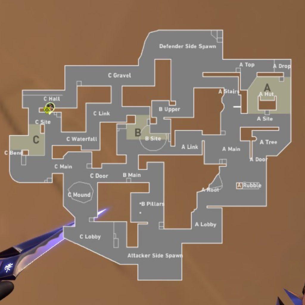 lotus map layout and minimap