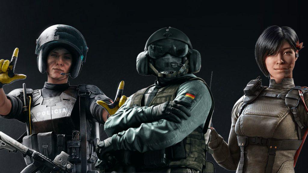 Operators Mira, Jäger, and Aruni in Rainbow Six Siege