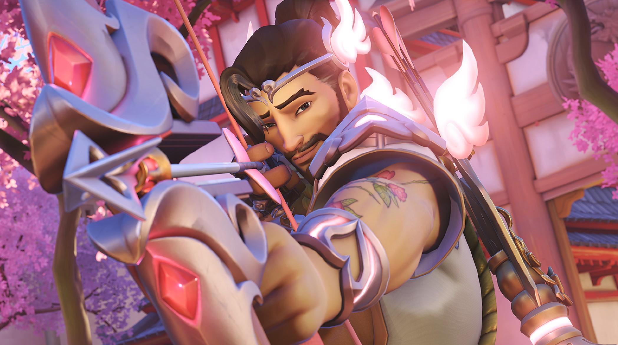 Hanzo Loverwatch skin