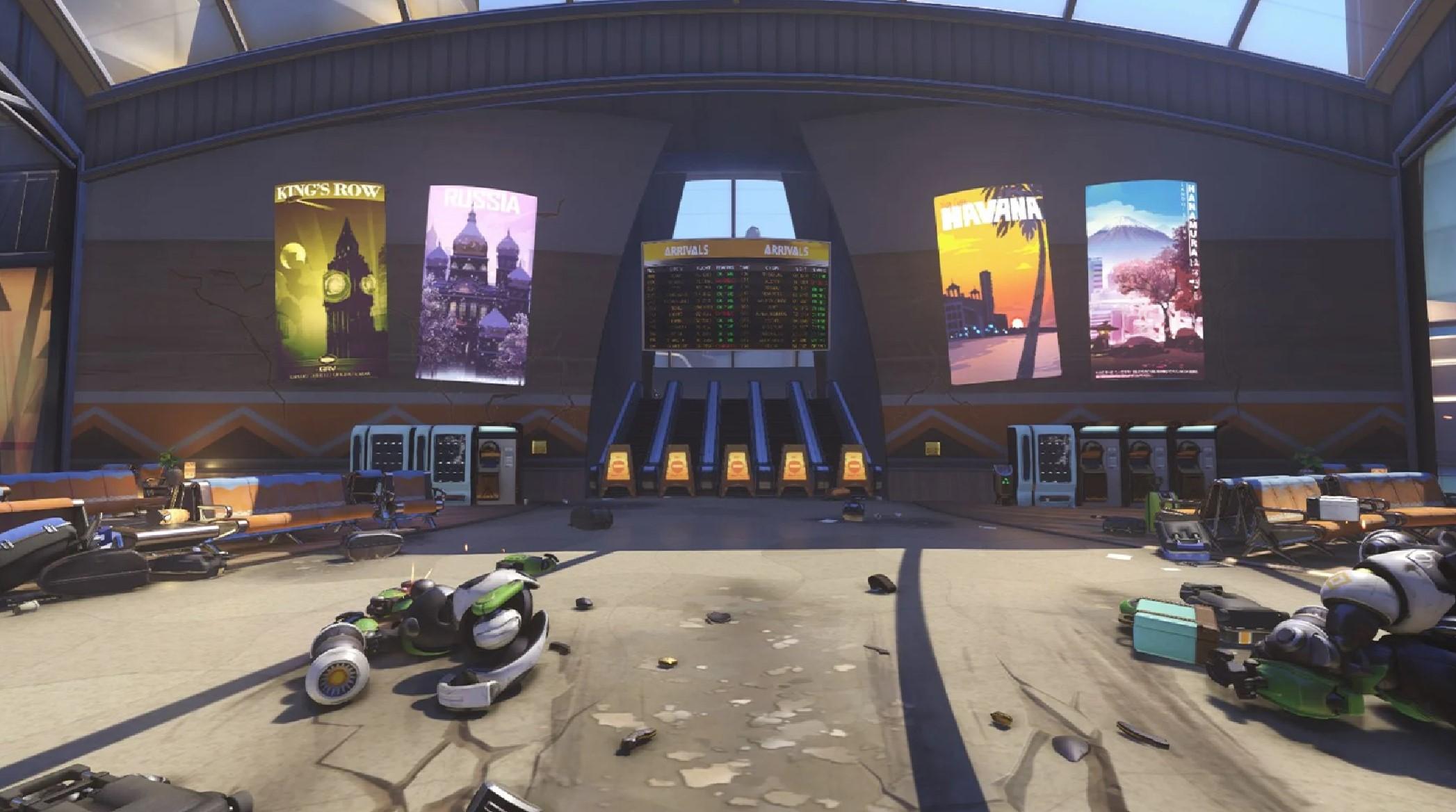 Overwatch 2 Numbani airport