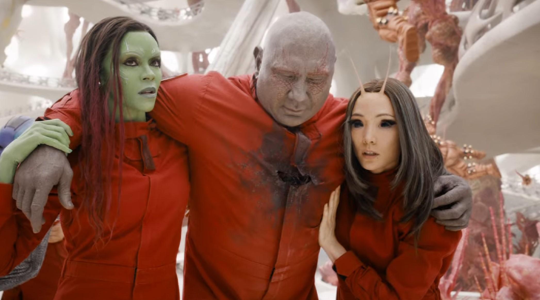 Drax in Guardians of the Galaxy 3