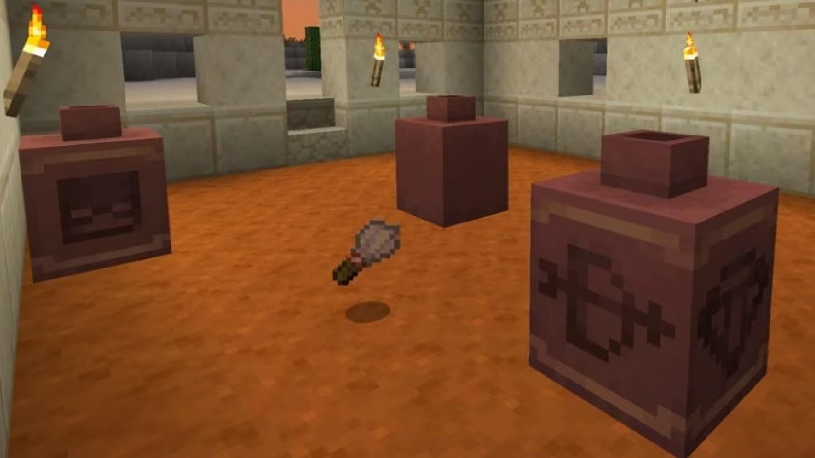 Minecraft archeology