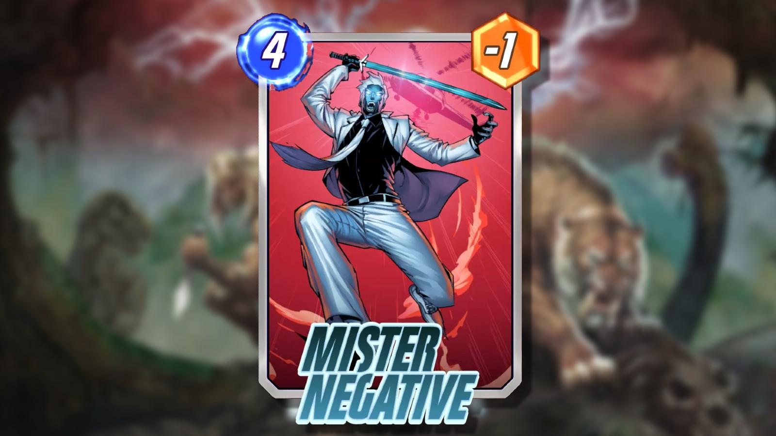 Mr Negative