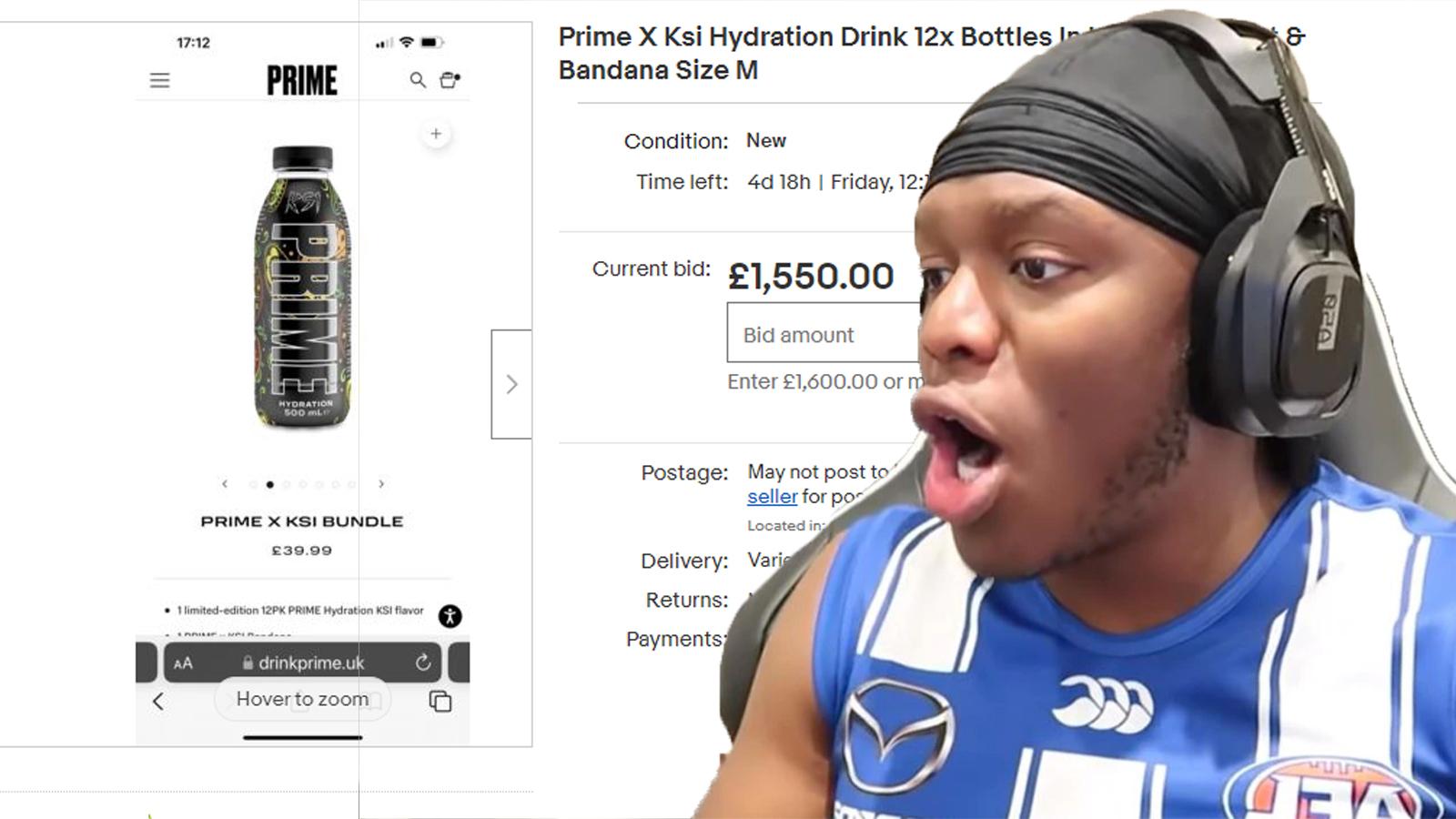 ksi shocked prime ebay