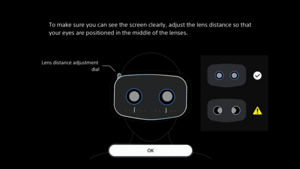 PS VR2 IPD settings