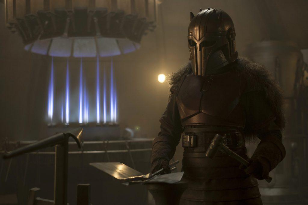 Emily Swallow as The Armorer, who'll return in The Mandalorian Season 3