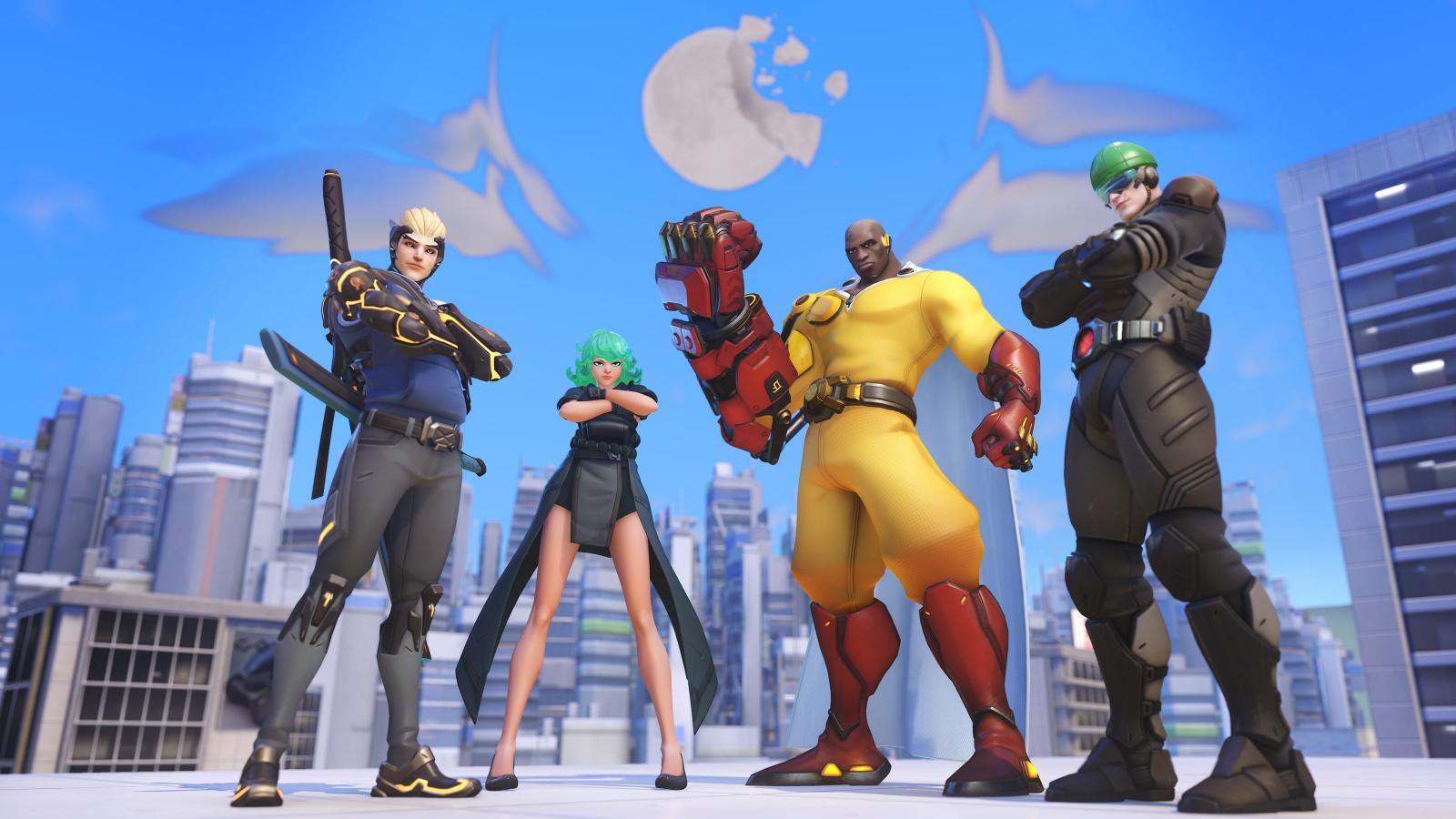 one punch man overwatch