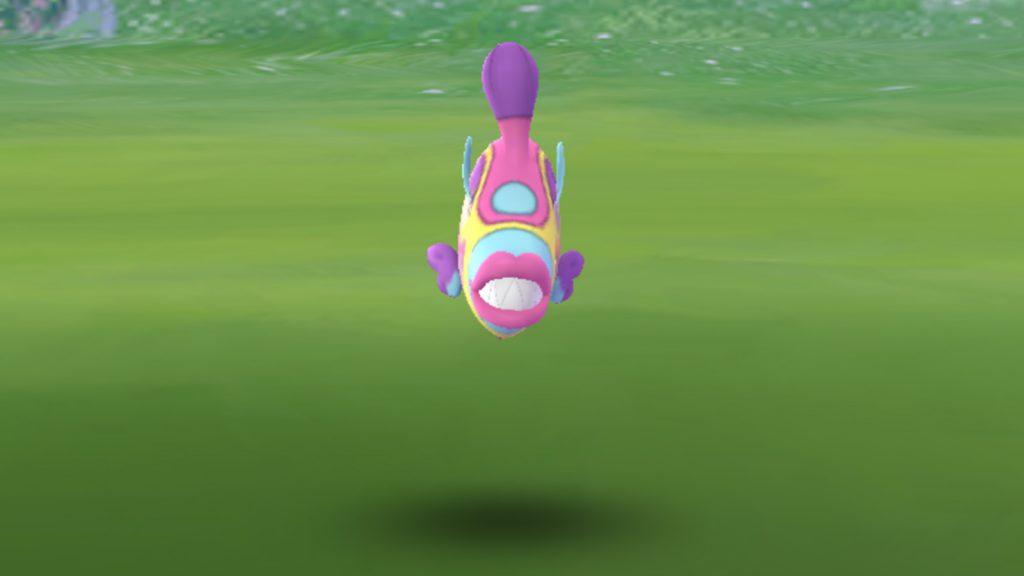 A wild Bruxish in Pokemon Go