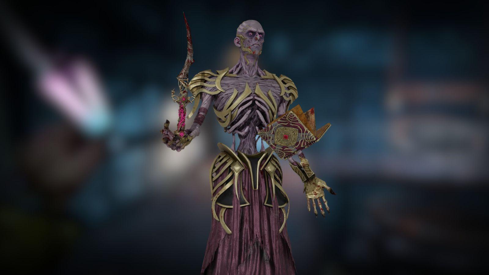 A custom image of The Lich in Dead By Daylight.