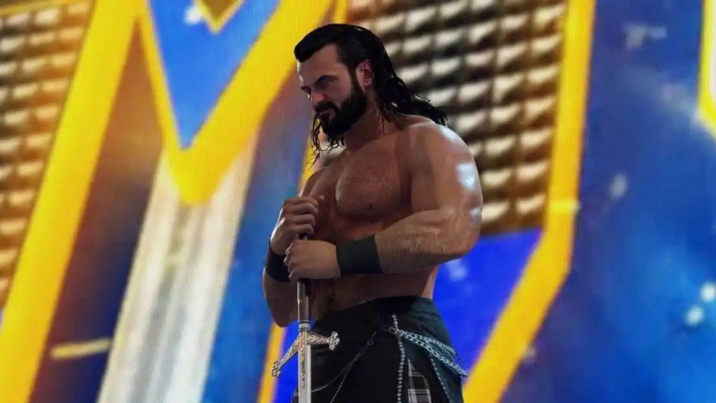 drew mcintyre entrance in wwe 2k23