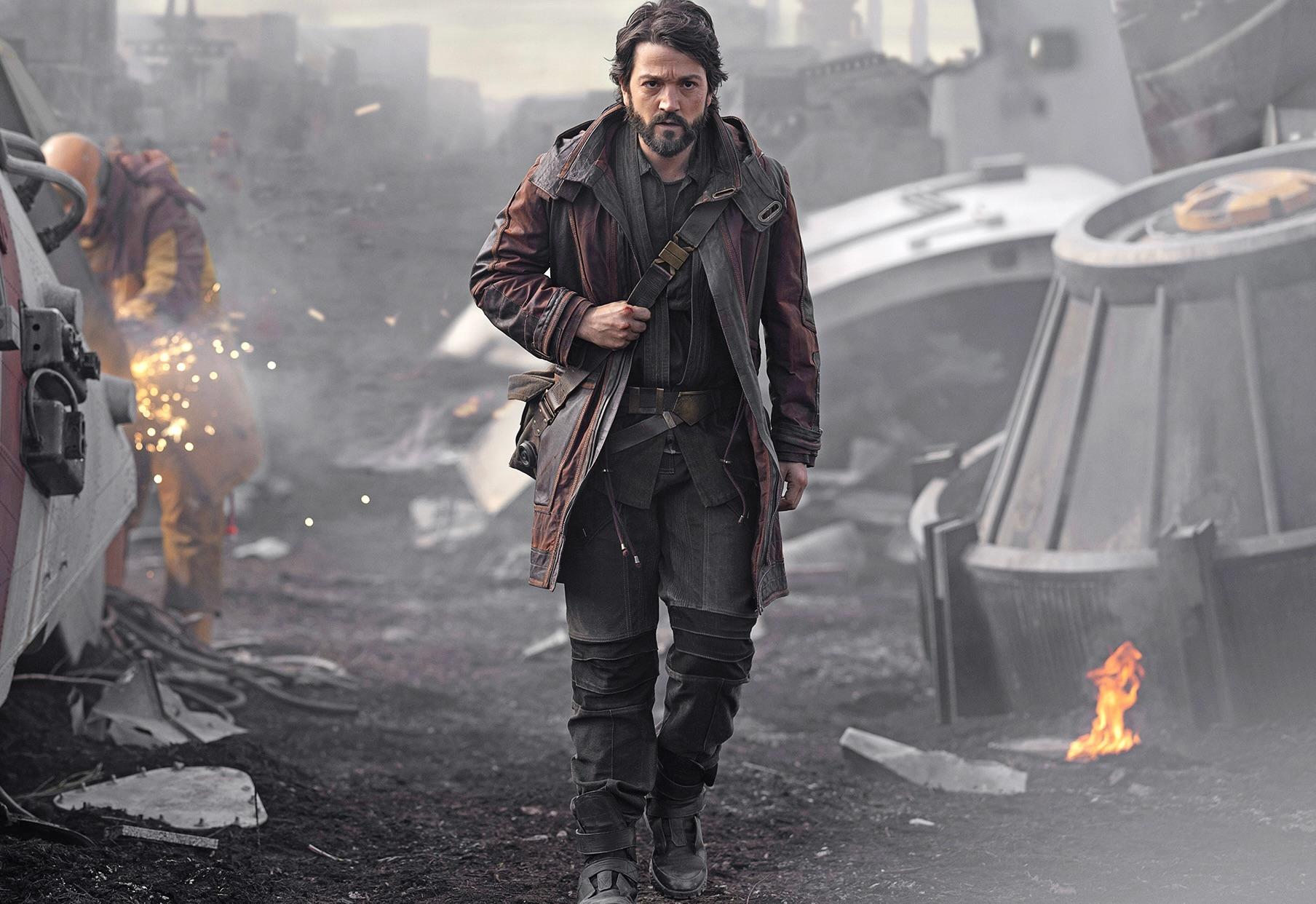 Diego Luna as Cassian Andor.