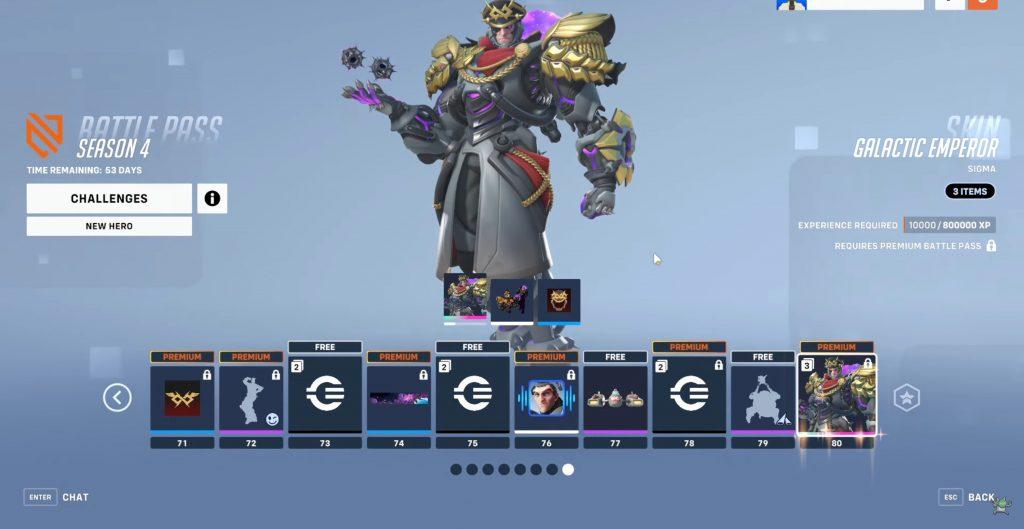 Overwatch 2 Sigma Mythic skin