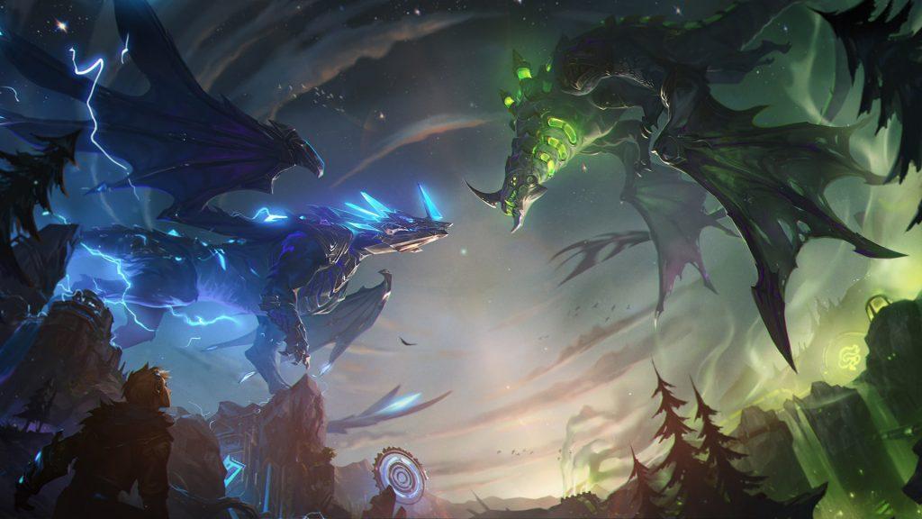 Chemtech Dragon in Season 13 League of Legends Splash Art